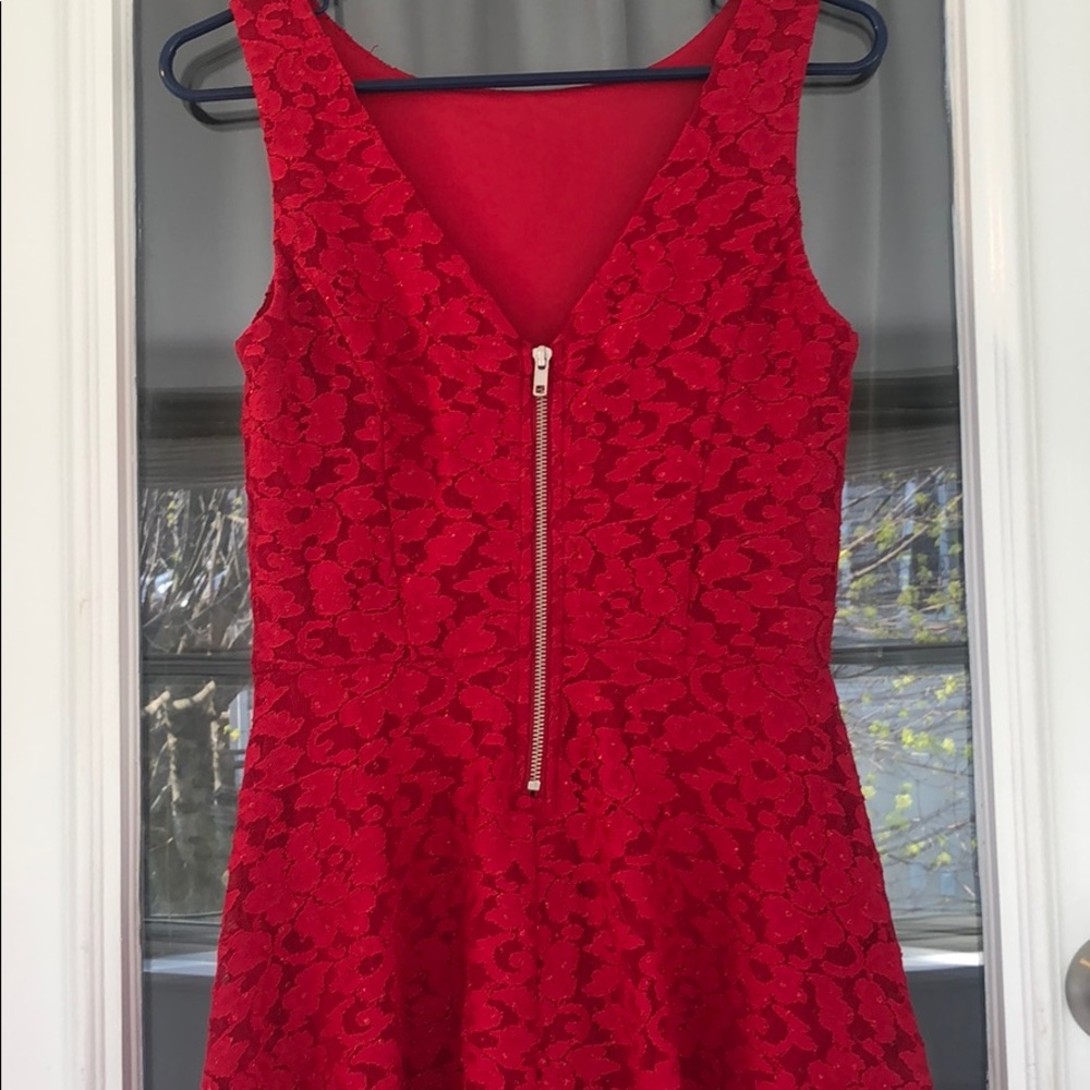 Red/glitter Dress - Picture 4 of 6